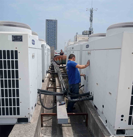 六安中央空调制热和不制冷系统维修方法